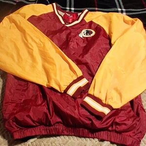 VINTAGE WASHINGTON REDSKINS PULLOVER SIZE LARGE
